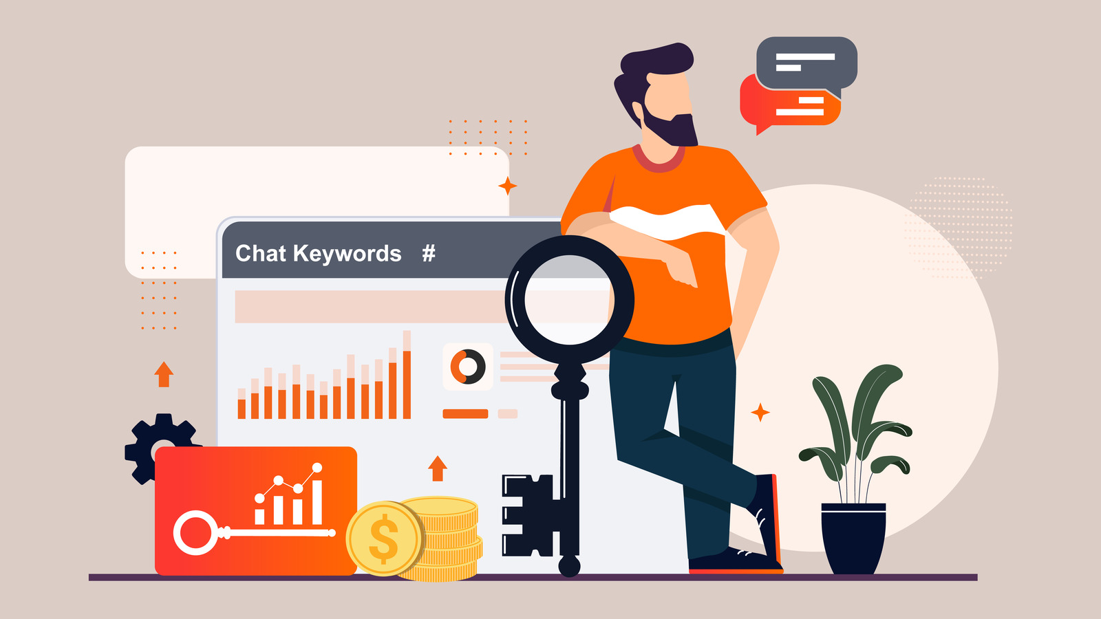 Optimizing Webcam Shows for Greater Profit using Chat Keywords